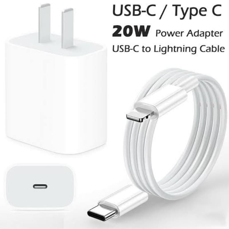 Iphone 20 watt Charger + Cable
